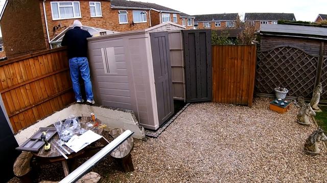 Keter Factor Apex 6x6 Shed Time lapse Build смотреть онлайн