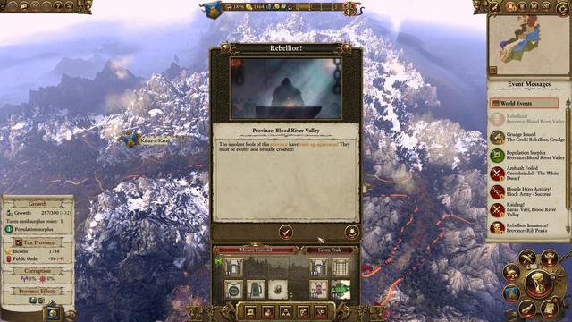 Totalwar Warhammer: Grombrindal Legendary Campaign Part 10 - The Undead Horde Decends смотреть онлайн