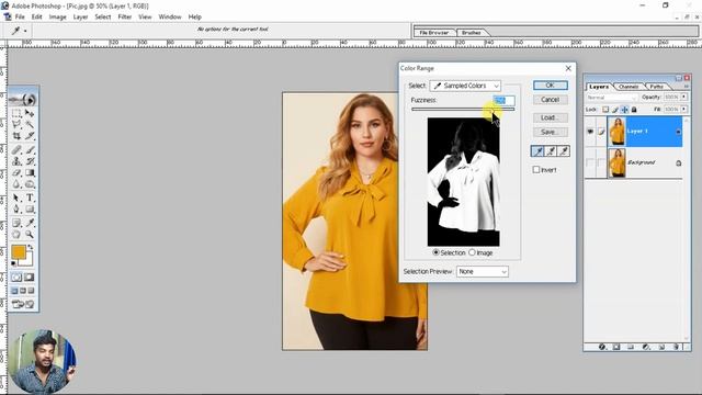 फोटोशॉप में ड्रेस का कलर कैसे बदले | Photoshop Me Dress Ka Colour Change Kaise Kare смотреть онлайн