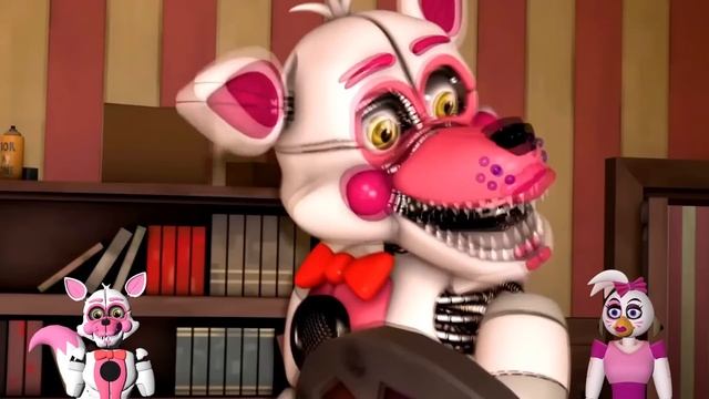 FNAF Sister Location VS Rotten Animatronics REACT With Glamrock Chica And Funtime Foxy