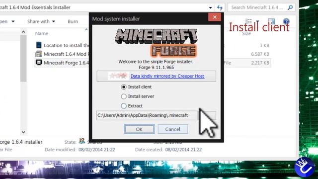 How To Download Minecraft Forge 1.6.4 [HD] смотреть онлайн
