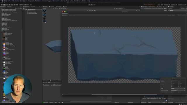 Unity 2D - Open 2D Sprite Shape - Organic Platforms смотреть онлайн
