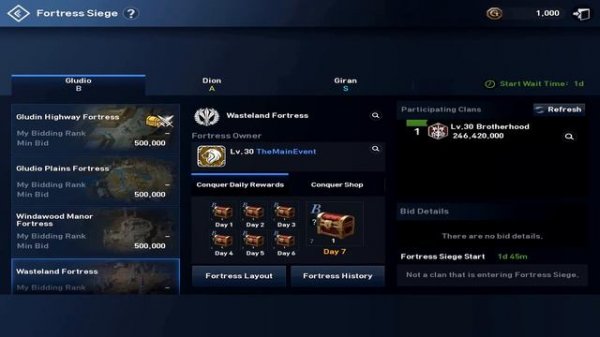 3 choices! Alliance vs Alliance! Which one? - Fortress Siege News Flash - L2R