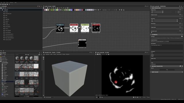 How To Realtime - VFX / Crack Textures TUTORIAL PART 1 Using Substance Designer