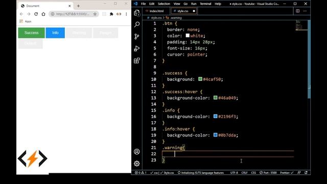 Bootstrap Buttons in HTML and CSS | Amazing Buttons in HTML and CSS |Marwan Coding смотреть онлайн
