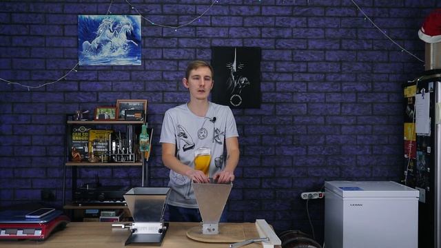 Мельницы для солода-Hoppy Brew-Помол солода смотреть онлайн