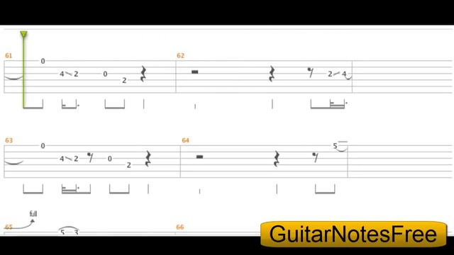 The Doors - Roadhouse Blues Guitar Tab HD смотреть онлайн