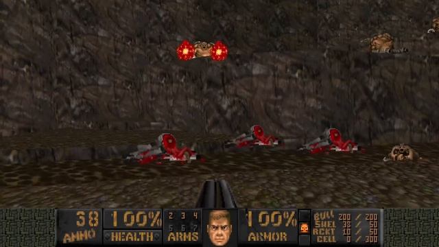 Plutonia 2 - MAP33: Chocolate (Fast Ultra-Violence 100%) смотреть онлайн
