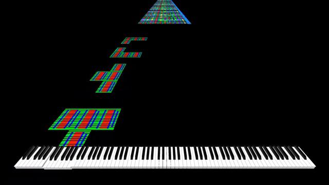 [Black MIDI] Tetris Blocks Arts