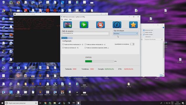 Python .RAR Brute-force смотреть онлайн