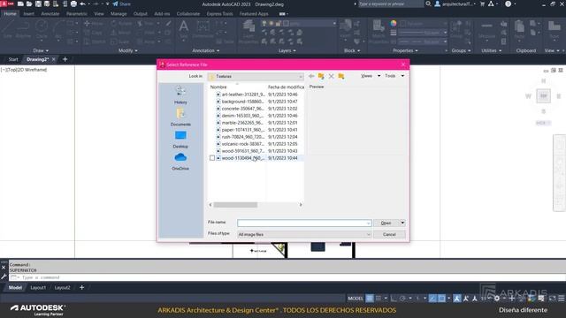 Colocar texturas en Autocad (SUPERHATCH) смотреть онлайн