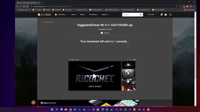 COMO DESABILITAR EASY ANTICHEAT/MODO OFFLINE NO ELDEN RING - DICA RÁPIDA смотреть онлайн