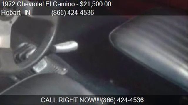 1972 Chevrolet El Camino for sale in Hobart, IN 46342 at Ha смотреть онлайн