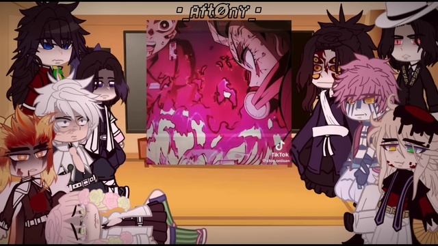 Hashiras And Uppermoons (+Muzan) React To Kamado Siblings