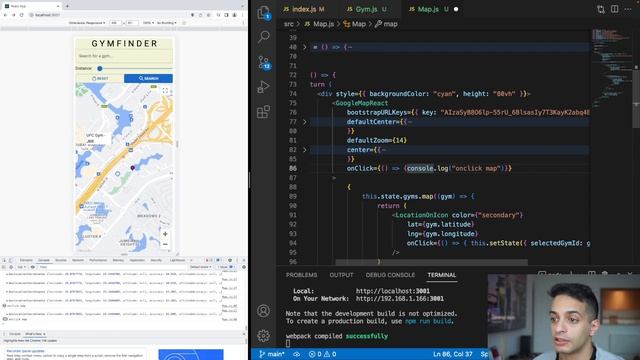006 - Creating a map search web app with ReactJS смотреть онлайн