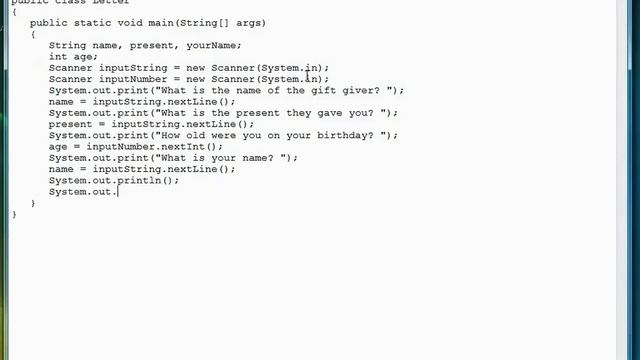 Chapter 7: Exercise - A Simple Question And Answer Program смотреть онлайн