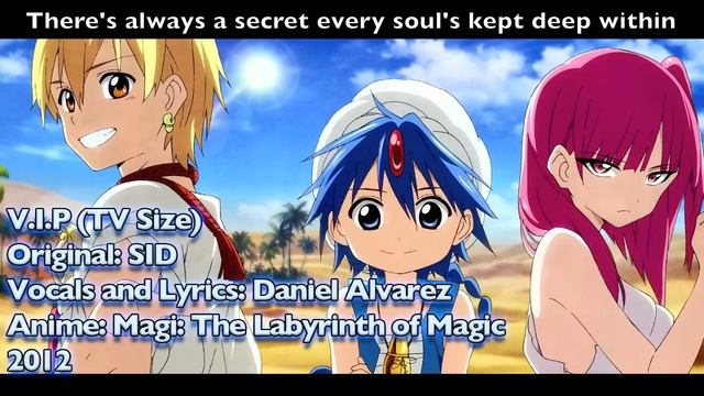 ENGLISH 'V.I.P' (TV SIZE) Magi: The Labyrinth of Magic смотреть онлайн