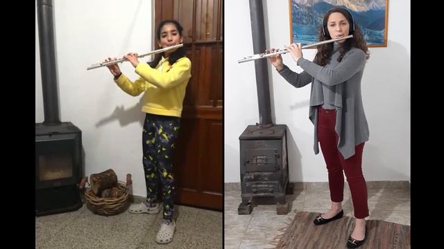 Dance of the Street Urchins - Flute Duo смотреть онлайн