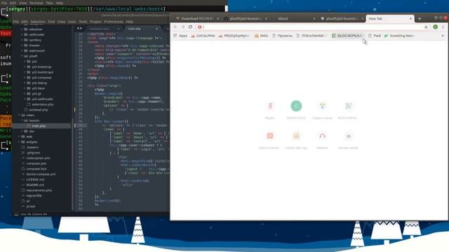 Bootstrap 4 на Yii2. Подключаем правильно! смотреть онлайн