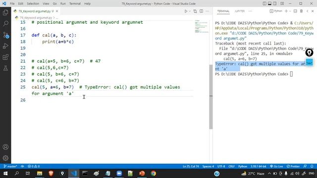 ?♂️ Keyword Argument in Python| Types of Actual Argument | Python By Surendra смотреть онлайн