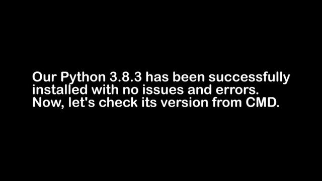 How to install Python 3.8.3 on Windows(7/8/10) | Python 2020 смотреть онлайн