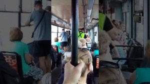 (Краснодар) Поездка на Трамвае по Маршруту N-9. борт 228. Часть-1,