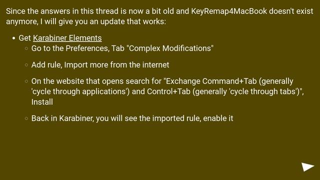 Change command-tab to option-tab on Mac смотреть онлайн