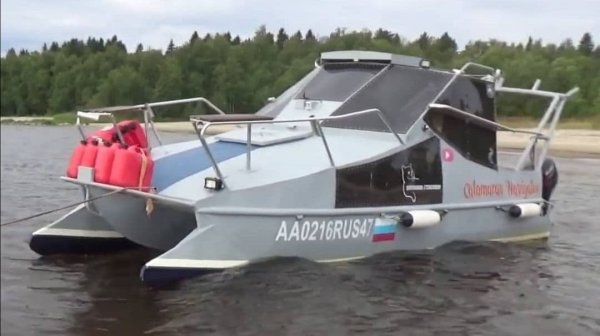 Катамаран Навигатор, Catamaran Navigator. (часть вторая)