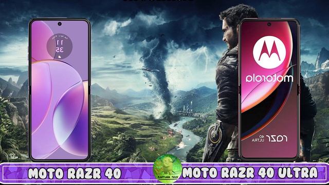 Motorola Razr 40 vs Motorola Razr 40 Ultra смотреть онлайн