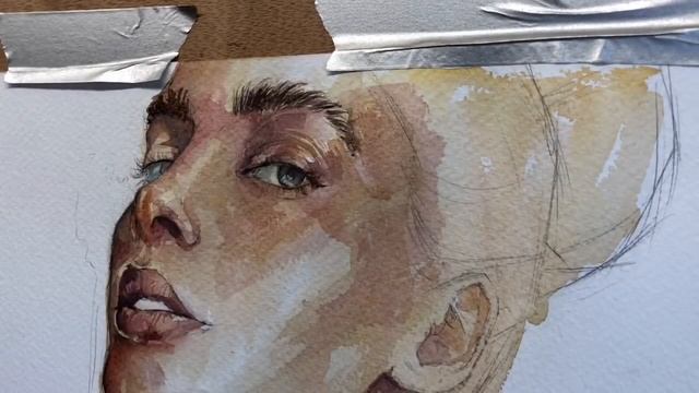 Speed Paint| Быстрый скетч акварелью смотреть онлайн