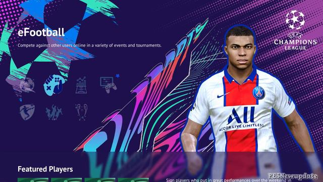 PES 2021 Menu Mod UCL x Volta by PESNewupdate смотреть онлайн