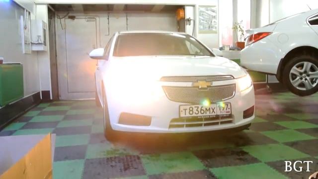 Chevrolet Cruze передняя тюнинг оптика смотреть онлайн