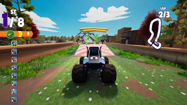 Blaze and The Monster Machines: Axle City Racers - Velocity Ville Cup смотреть онлайн