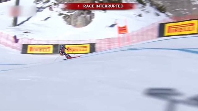 Mikaela Shiffrin Crash  2024