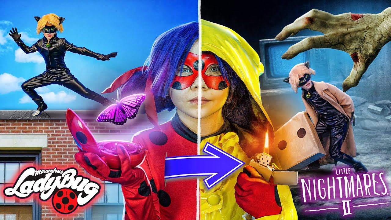 ЕСЛИ БЫ ЛЕДИБАГ БЫЛА ДРУГИМ МУЛЬТОМ! Ледибаг ШЕСТАЯ, а Супер Кот ГАРРИ ПОТТЕР! Новая ТРАНСФОРМАЦИЯ!