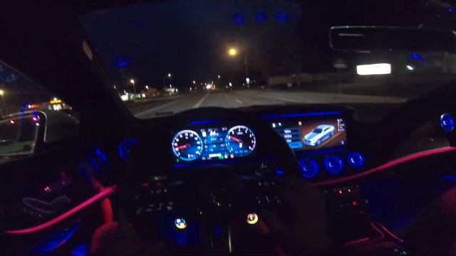 2021 Mercedes E53 AMG Coupe POV Night Drive