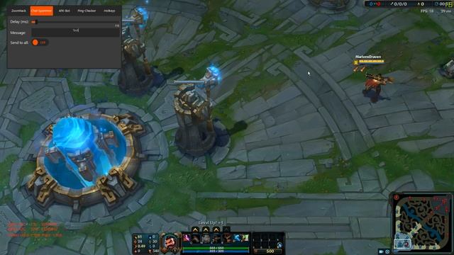 League of Legends Multihack b2 | By OfficerX [Zoomhack, Chat Spammer, AFK Bot, Ping Checker] смотреть онлайн