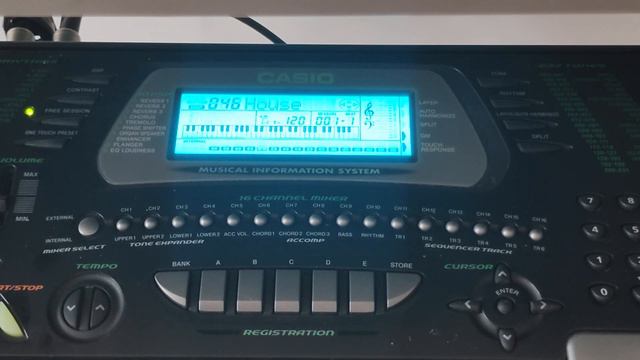 CASIO CTK-738 All Rhythns