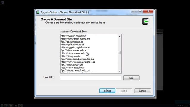 Installing Cygwin on Windows 7 смотреть онлайн