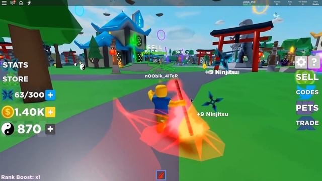 НУБ ЧИТЕР ЗНАЕТ СЕКРЕТНЫЕ КОДЫ! СИМУЛЯТОР ЛЕГЕНДА НИНДЗЯ РОБЛОКС! NINJA LEGENDS ROBLOX смотреть онлайн