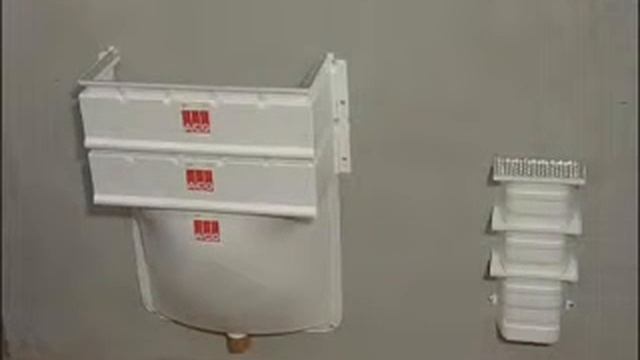 Монтаж светового приямка для окон подвалов ACO Markant