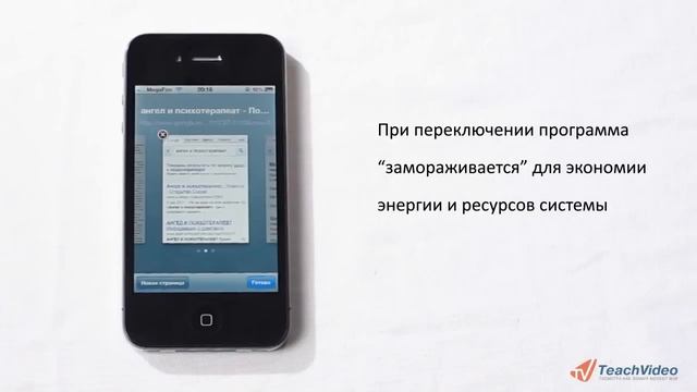 Многозадачность iPhone 4 (26/30) смотреть онлайн