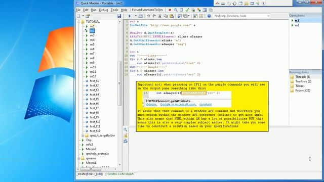 Quick Macros - Tutorial 1 - chapter 15/25 - R. Ramcharan смотреть онлайн