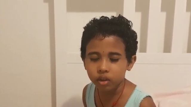 Come O Bulky Stomach Ganapathi Song by 5 yrs old child смотреть онлайн