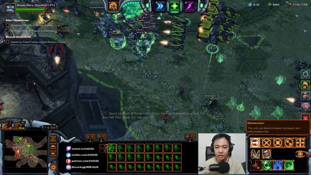 Starcraft II: Co-Op Mutation #352: Railroad Switch смотреть онлайн