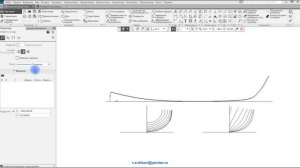 Теоретический чертёж из FREE!Ship