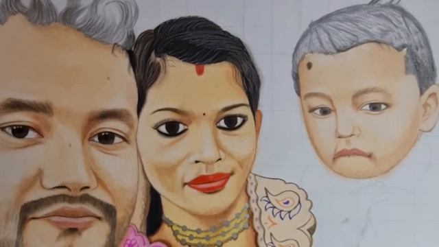 new vlog Colour Sketch Drawing ??? | family Sketch vlog video | @surjeetkvlog4726 смотреть онлайн