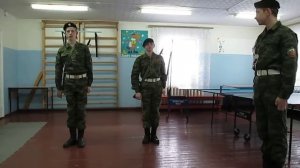 Строевые приемы с оружием