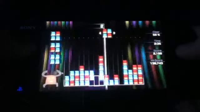 Lumines Electronic Symphony Voyage Playthrough Part 1 смотреть онлайн