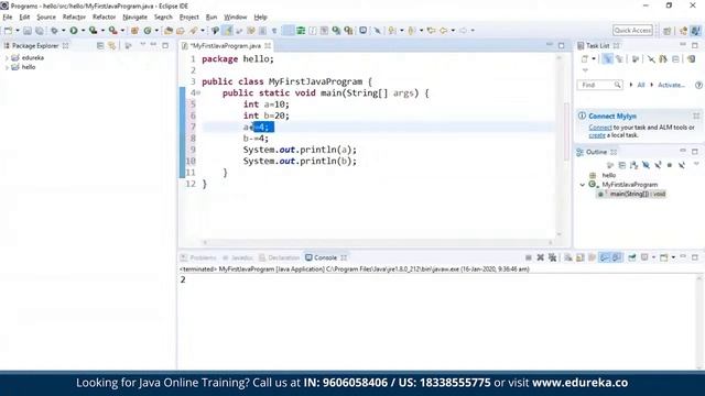 Java Tutorial | Java Programming Fundamentals | Java Training | Edureka | Java Rewind - 1 смотреть онлайн